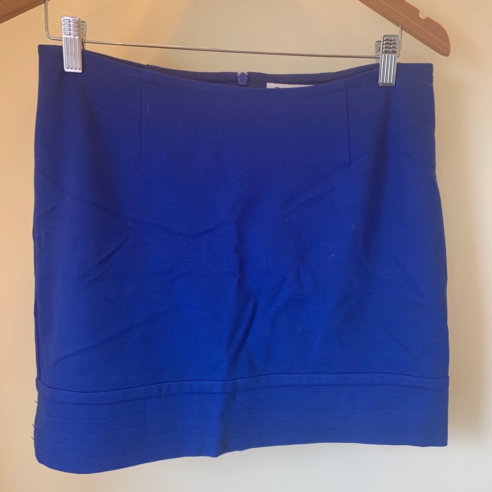 Colbalt Trina Turk Mini Skirt